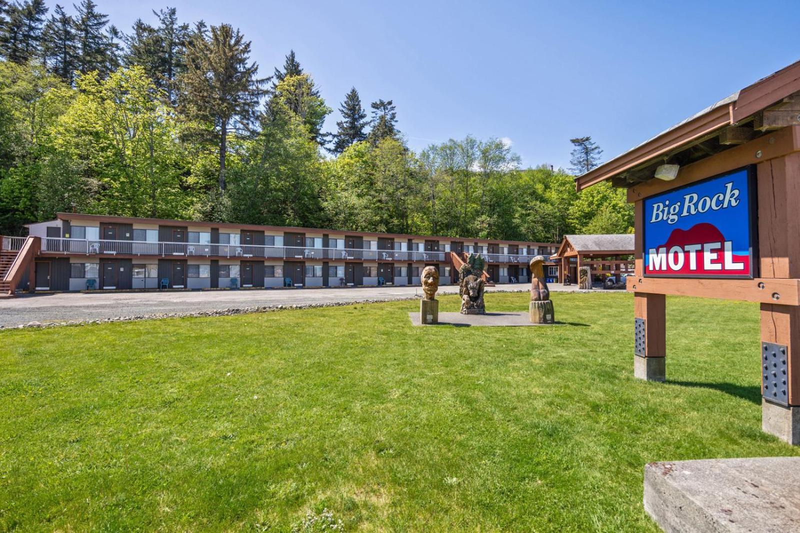 Big Rock Motel Campbell River Zewnętrze zdjęcie