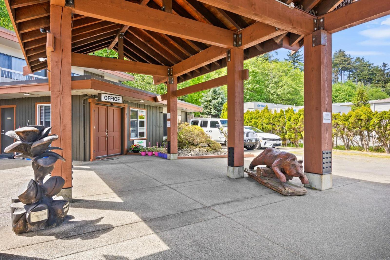 Big Rock Motel Campbell River Zewnętrze zdjęcie